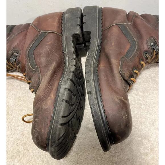 Red Wing 2238 Tall Steel Toe Brown Work Boots Mens 10 H Leather main image 2